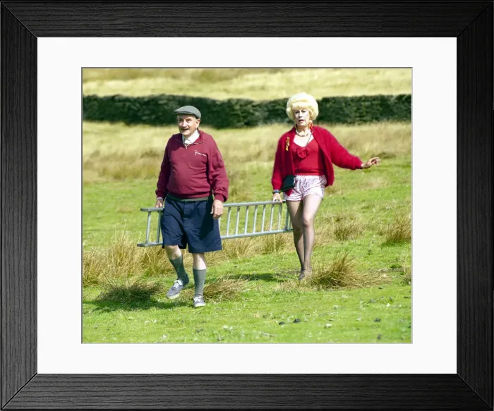 Framed Print : Actor Robert Fyfe who plays Howard Sibshaw in the BBC situation comedy series Last of Framed Print : Actor Robert Fyfe who plays Howard Sibshaw in the BBC situation comedy series Last of