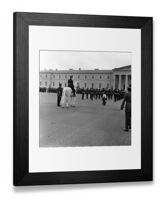 Framed Print : Glamour  /  Military  /  Unusual: Bunny girls at Sandhurst. April 1977 77-01991-002