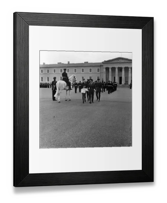 Framed Print : Glamour  /  Military  /  Unusual: Bunny girls at Sandhurst. April 1977 77-01991-003