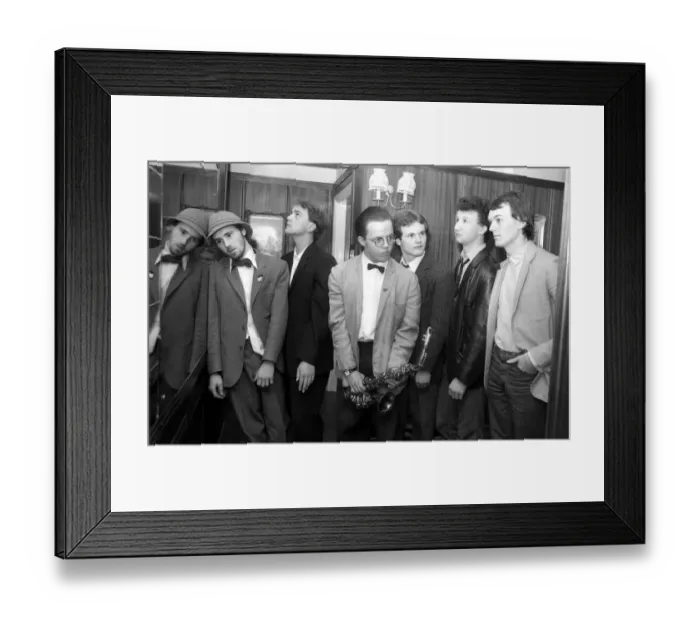 Framed Print : Coventrys new wave jazz-rock'pop group Framed Print : Coventrys new wave jazz-rock'pop group