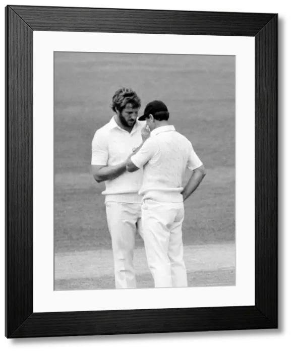 Framed Print : Cricket The Ashes England v Australia 2nd Test at Lords July 1981 Ian Botham Framed Print : Cricket The Ashes England v Australia 2nd Test at Lords July 1981 Ian Botham