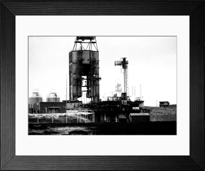 Framed Print : The Blue Streak F11 is tested at the Spadeadam rocket site beside Gilsland Framed Print : The Blue Streak F11 is tested at the Spadeadam rocket site beside Gilsland