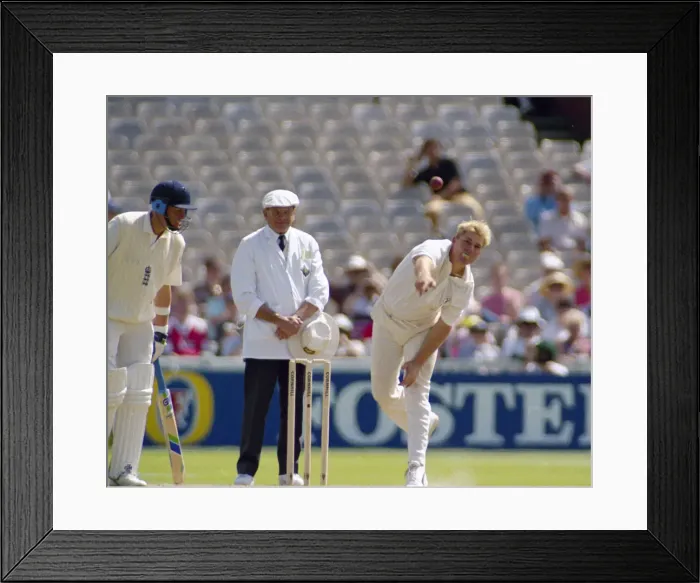 Framed Print : Ashes 1st Test: England v Australia at Old Trafford, Manchester Framed Print : Ashes 1st Test: England v Australia at Old Trafford, Manchester