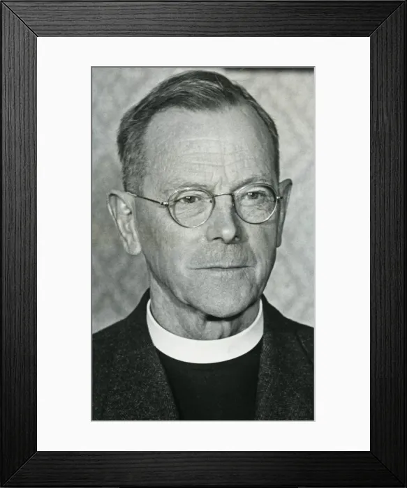 Framed Print : The Very Rev RT Howard Provost of Coventry 1st May 1962 Framed Print : The Very Rev RT Howard Provost of Coventry 1st May 1962