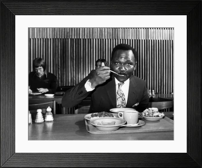Framed Print : The former President of Nigeria General Yakubu Jack Framed Print : The former President of Nigeria General Yakubu Jack