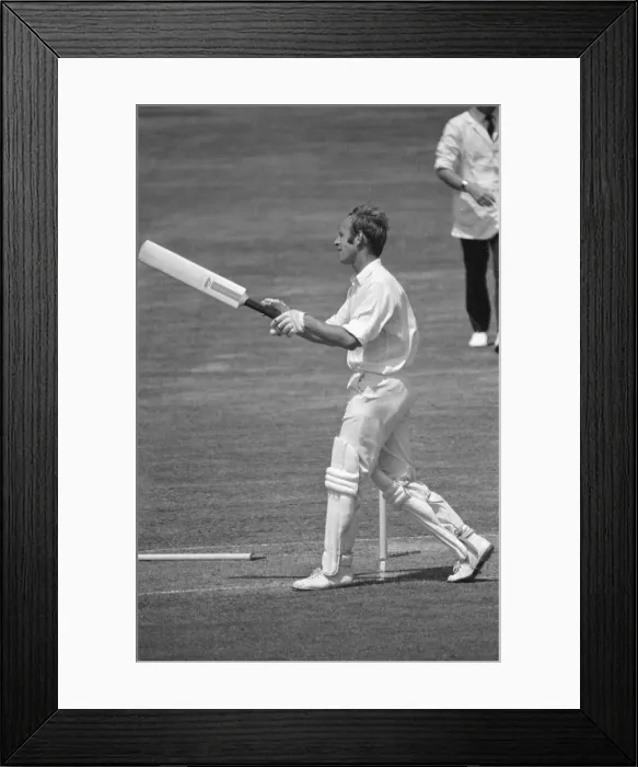 Framed Print : England v West Indies at Lord s, London, Jun 17-22, 1976 The Wisden Trophy Framed Print : England v West Indies at Lord s, London, Jun 17-22, 1976 The Wisden Trophy