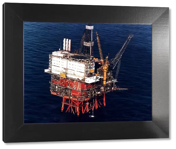 Beryl Bravo Oil rig in the North Sea