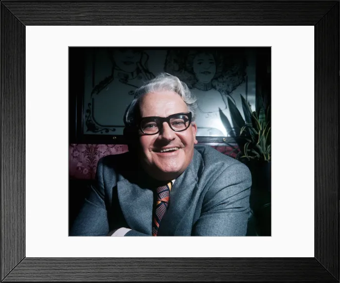 Framed Print : Ronnie Barker 28 / 07 / 1996 Framed Print : Ronnie Barker 28 / 07 / 1996