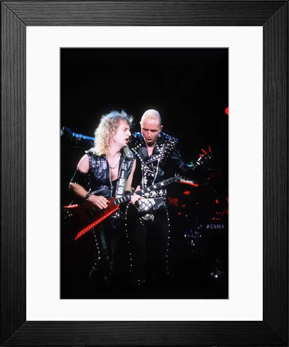 Framed Print : Judas Priest at Hammersmith Odeon, London