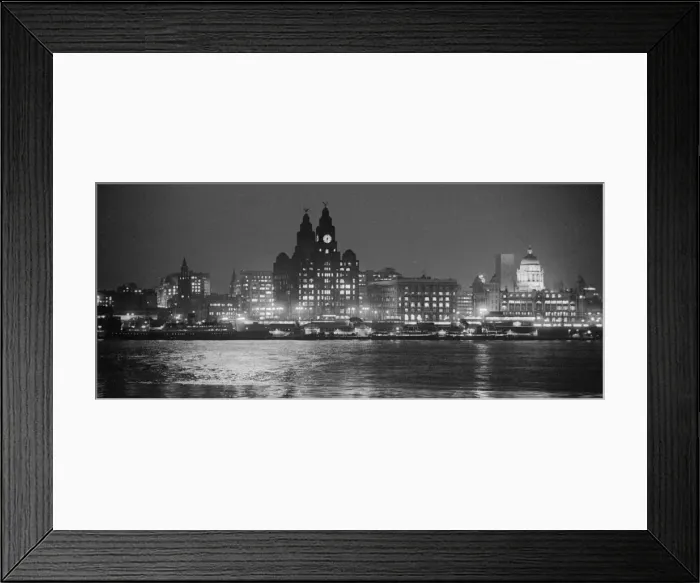 Framed Print : The Three Graces of the world famous Liverpool Waterfront Framed Print : The Three Graces of the world famous Liverpool Waterfront