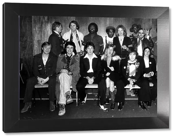 Mirror Pop Group Awards January 1977 Winners of the awards in the Daily Mirror Pop
