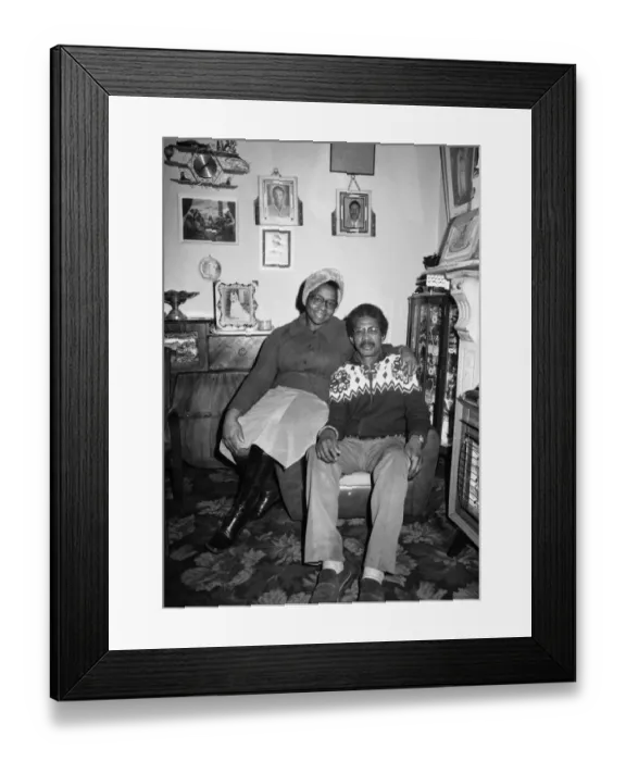 Framed Print : Charles & Ruby Hinds, parents of Dave Hinds from Reggae group Steel Pulse Framed Print : Charles & Ruby Hinds, parents of Dave Hinds from Reggae group Steel Pulse