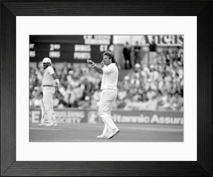 Framed Print : England v Pakistan, 1987, 5th Test Kennington Oval, London 6, 7, 8, 10 Framed Print : England v Pakistan, 1987, 5th Test Kennington Oval, London 6, 7, 8, 10
