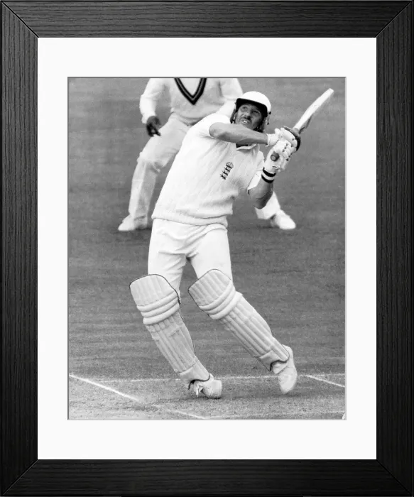 Framed Print : Ian Botham Former England Cricket Captain. c. 1985 Framed Print : Ian Botham Former England Cricket Captain. c. 1985