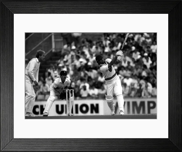 Framed Print : Imran Khan batting during fifth test England v Pakistan Framed Print : Imran Khan batting during fifth test England v Pakistan