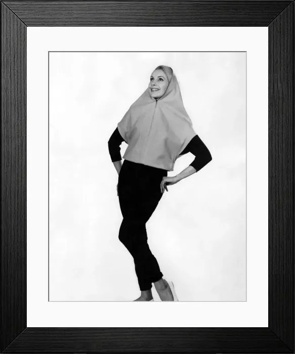 Framed Print : Reveille Fashions: Jayne Armsby. March 1961 P006850 Framed Print : Reveille Fashions: Jayne Armsby. March 1961 P006850