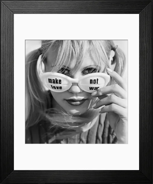 Framed Print : Nikki, with the expressive eyes. Last year it was lapel buttons
