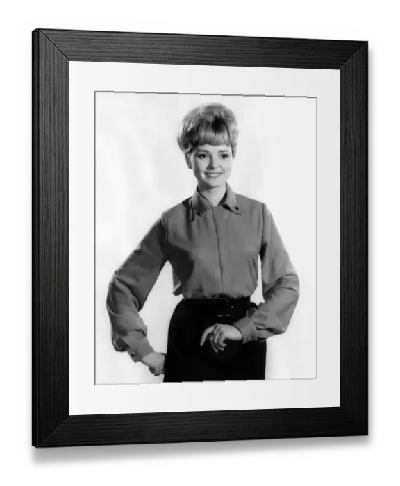 Framed Print : Reveille Fashions: Vivianne Cornwall. February 1963 P006794 Framed Print : Reveille Fashions: Vivianne Cornwall. February 1963 P006794