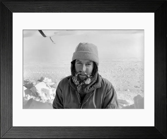 Framed Print : Prudhoe Bay Alaska. April 1977 77-02128-026 Framed Print : Prudhoe Bay Alaska. April 1977 77-02128-026