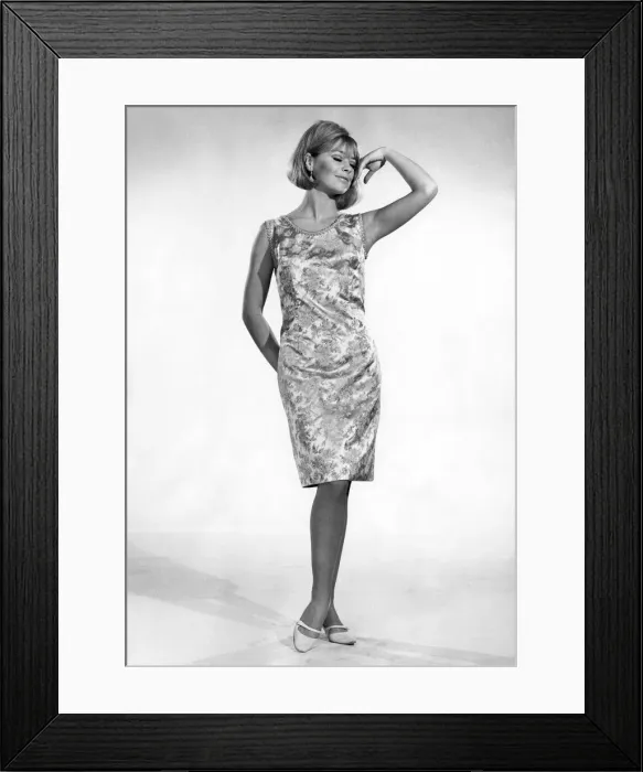 Framed Print : Reveille Fashions 1965: Marilyn Rickards. December 1965 P006738 Framed Print : Reveille Fashions 1965: Marilyn Rickards. December 1965 P006738