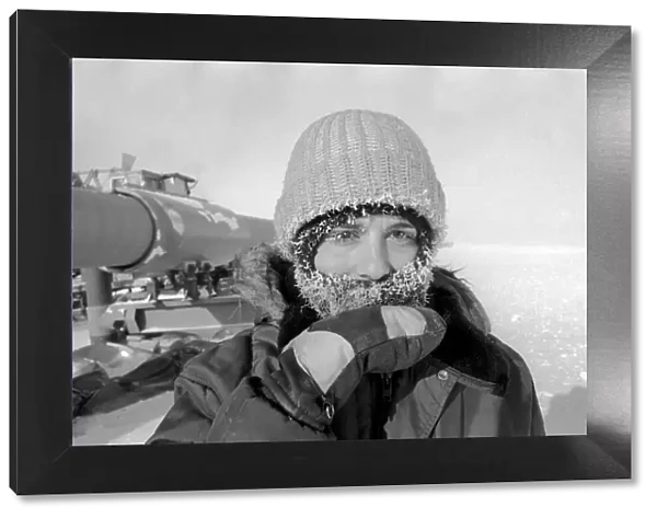 Prudhoe Bay Alaska. April 1977 77-02128-016