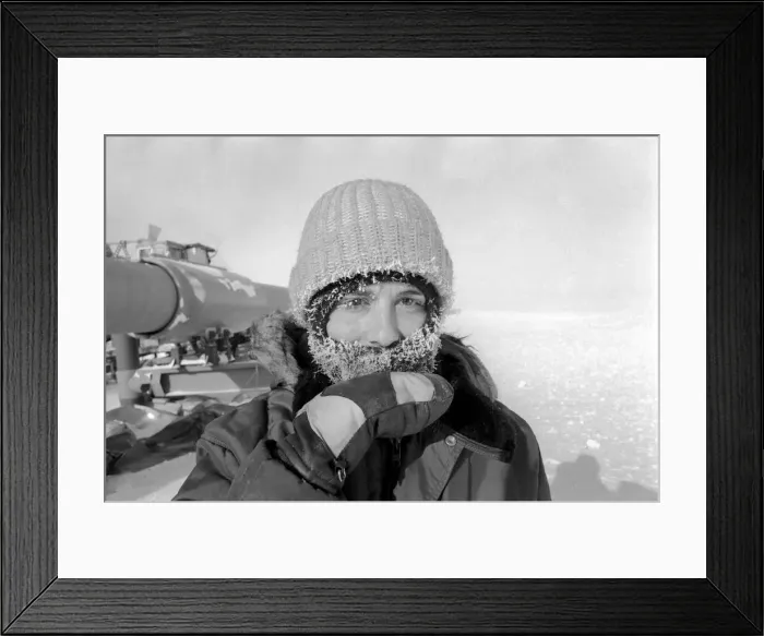 Framed Print : Prudhoe Bay Alaska. April 1977 77-02128-016 Framed Print : Prudhoe Bay Alaska. April 1977 77-02128-016