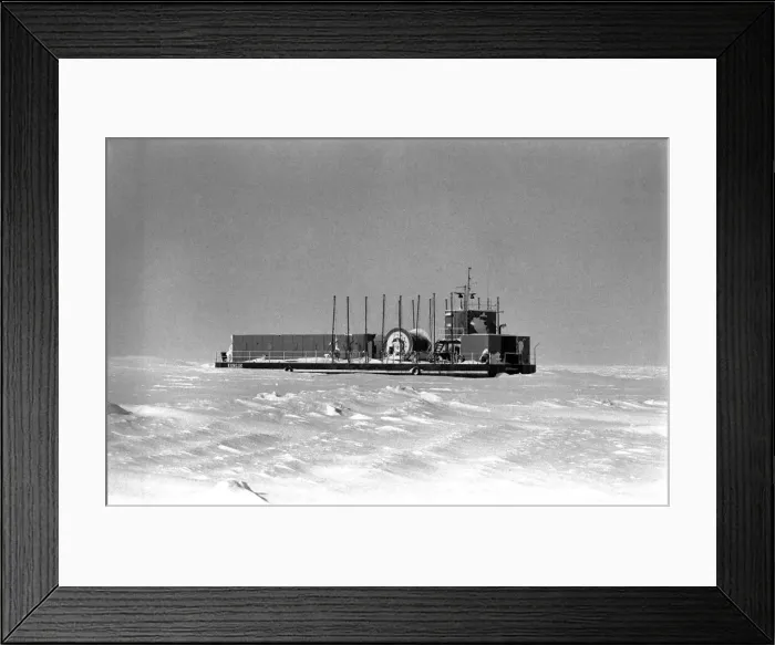 Framed Print : Prudhoe Bay Alaska. April 1977 77-02128-014 Framed Print : Prudhoe Bay Alaska. April 1977 77-02128-014
