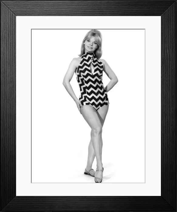 Framed Print : Reveille Fashions 1967: Marion Horton. May 1967 P006718 Framed Print : Reveille Fashions 1967: Marion Horton. May 1967 P006718