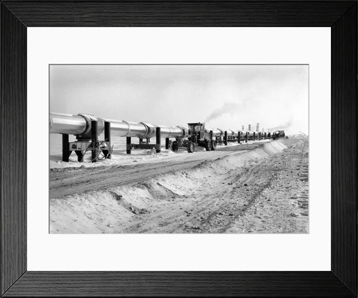 Framed Print : Prudhoe Bay Alaska. April 1977 77-02128-009 Framed Print : Prudhoe Bay Alaska. April 1977 77-02128-009