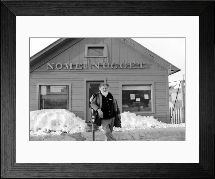 Framed Print : Prudhoe Bay Alaska. April 1977 77-02128-008 Framed Print : Prudhoe Bay Alaska. April 1977 77-02128-008
