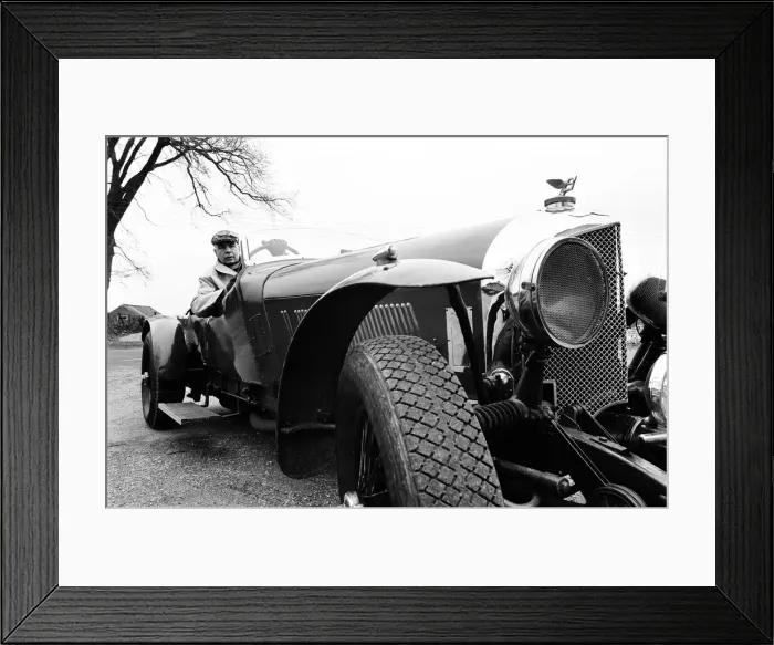 Framed Print : A 1928 Speed Six Bentley used by the Culford parish vicar. 17th March 1965 Framed Print : A 1928 Speed Six Bentley used by the Culford parish vicar. 17th March 1965