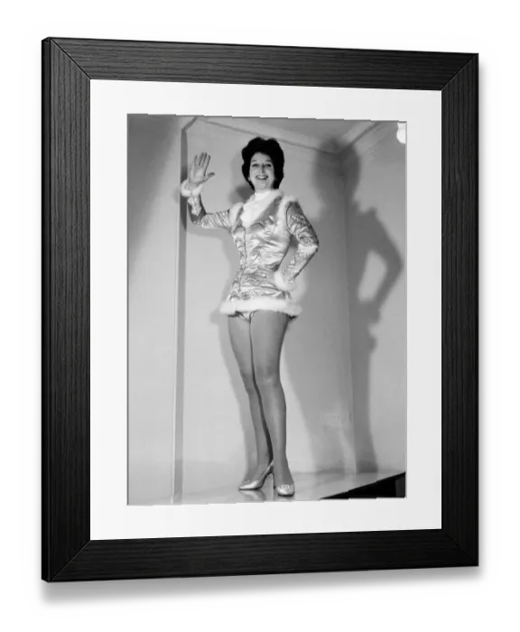 Framed Print : Margo Henderson, Singer Actress & Impressionist December 1959 Framed Print : Margo Henderson, Singer Actress & Impressionist December 1959