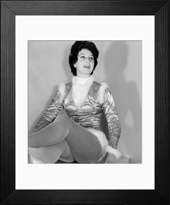Framed Print : Margo Henderson, Singer Actress & Impressionist December 1959 Framed Print : Margo Henderson, Singer Actress & Impressionist December 1959