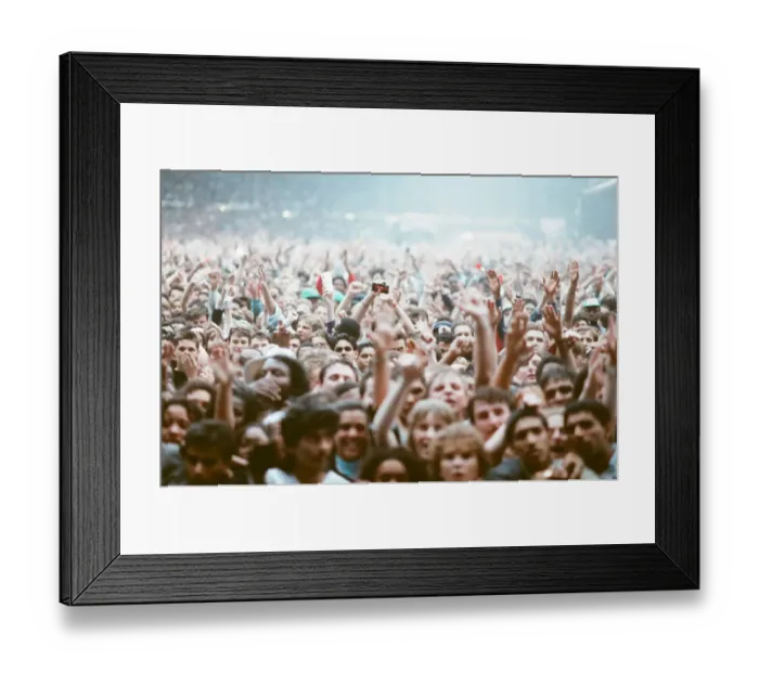 Framed Print : Michael Jackson can be seen performing on stage at Wembley during the Bad concert tour Framed Print : Michael Jackson can be seen performing on stage at Wembley during the Bad concert tour