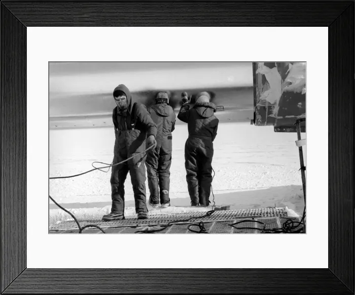 Framed Print : Prudhoe Bay Alaska. April 1977 77-02128-030 Framed Print : Prudhoe Bay Alaska. April 1977 77-02128-030