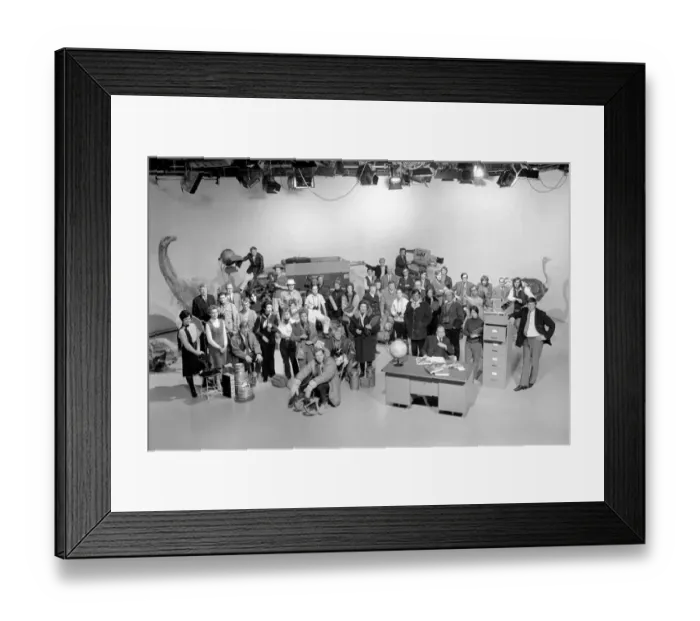 Framed Print : Members of the BBC Natural History Unit, based at Bristol Framed Print : Members of the BBC Natural History Unit, based at Bristol