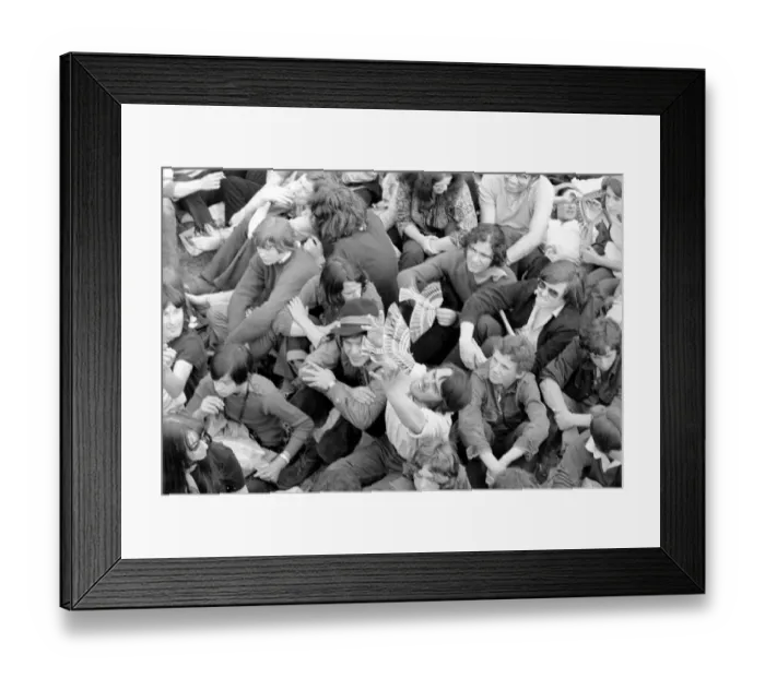 Framed Print : Hyde Park Pop Festival. July 1970 70-6854-011
