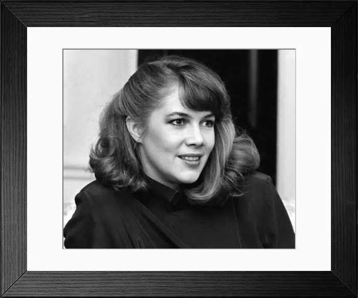 Framed Print : Actress Kathleen Turner. July 1982 P007159 Framed Print : Actress Kathleen Turner. July 1982 P007159