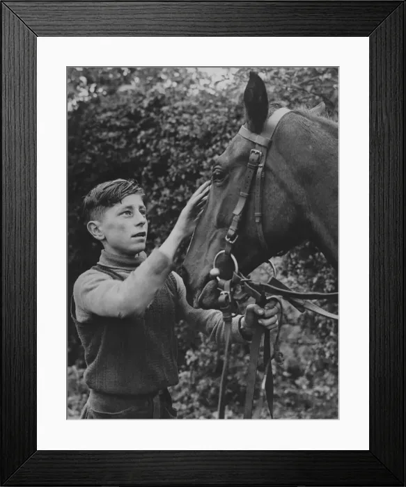 Framed Print : Boy Jockey with a future. Young apprentice rider Denis Dillon Framed Print : Boy Jockey with a future. Young apprentice rider Denis Dillon