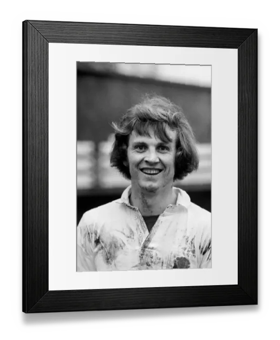 Framed Print : England Rugby team in training at Twickenham. March 1975 75-01426-035 Neil Bennett