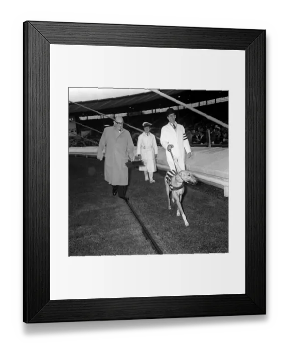 Framed Print : Bud Flanagan comedian May 1962 at Variety Club of Great Britain Greyhound Meeting Framed Print : Bud Flanagan comedian May 1962 at Variety Club of Great Britain Greyhound Meeting