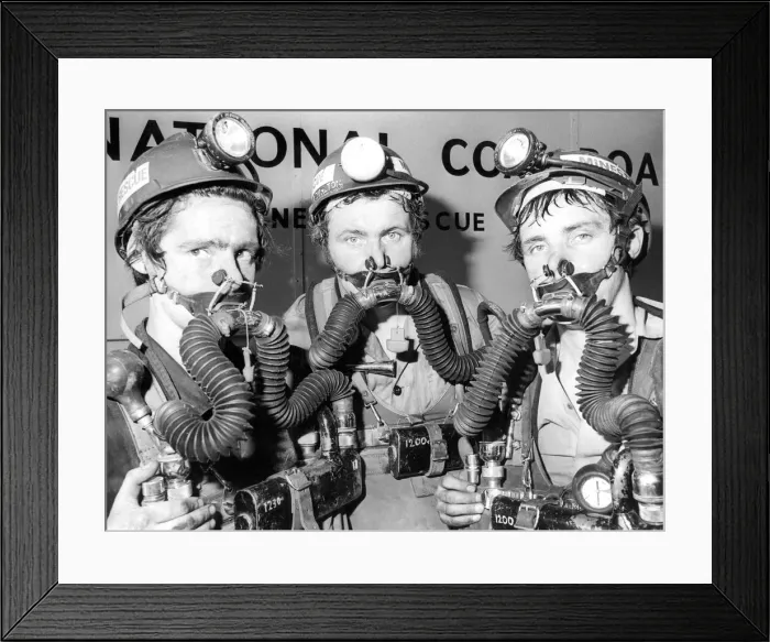 Framed Print : Kitted up and ready for workd are rescuers Bob Nesbitt from Ashington Framed Print : Kitted up and ready for workd are rescuers Bob Nesbitt from Ashington
