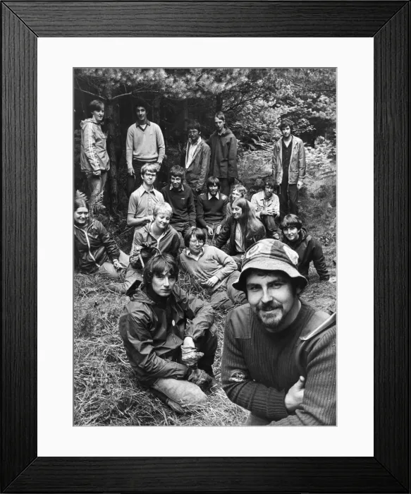 Framed Print : Young volunteers are paying £10 to work eight hours a day solving the mystery of Framed Print : Young volunteers are paying £10 to work eight hours a day solving the mystery of