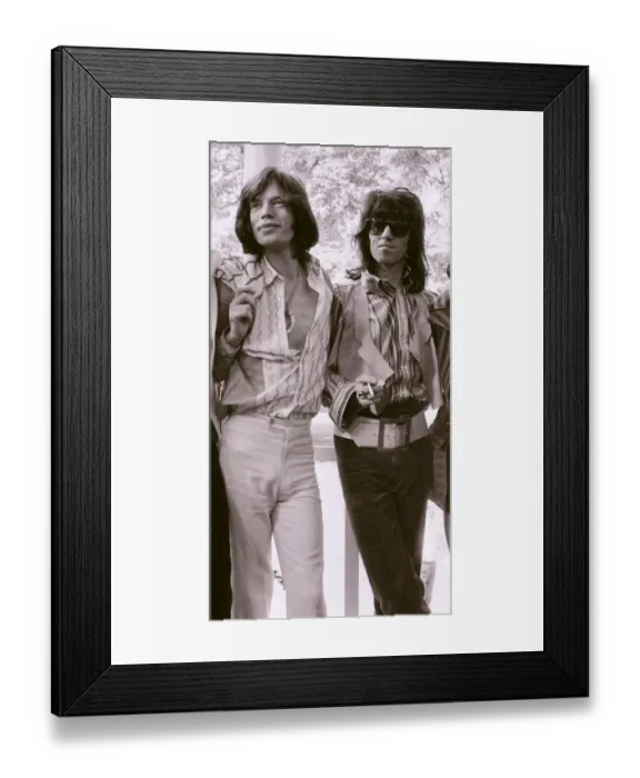 Framed Print : Rolling Stones : Mick Jagger & Keith Richards at the photocall Introducing Mick Taylor Framed Print : Rolling Stones : Mick Jagger & Keith Richards at the photocall Introducing Mick Taylor