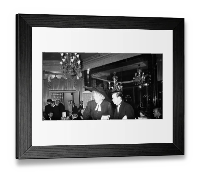 Framed Print : George Henry Hubert Lascelles, 7th Earl of Harewood, attends the Opera Ball