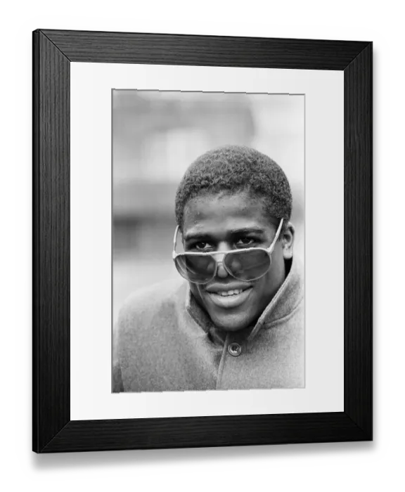 Framed Print : Boxer Errol Christie. 6th March 1984 Framed Print : Boxer Errol Christie. 6th March 1984
