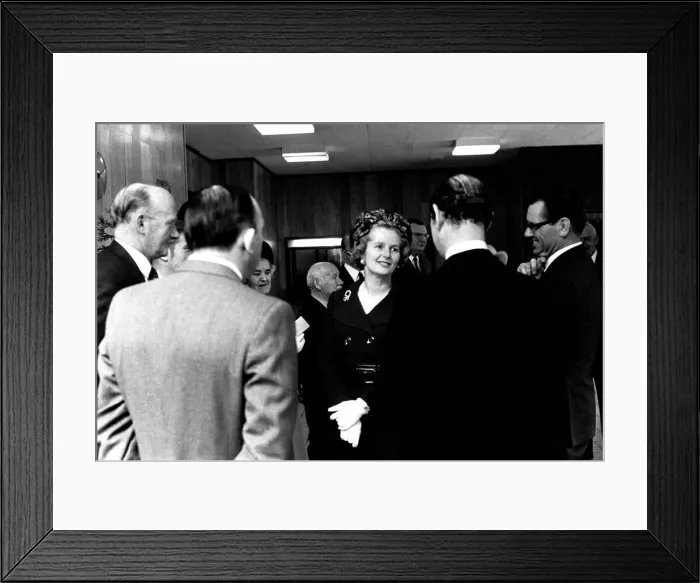 Framed Print : Education Minister Margaret Thatcher at Sunderland to open the Wearside College of Framed Print : Education Minister Margaret Thatcher at Sunderland to open the Wearside College of