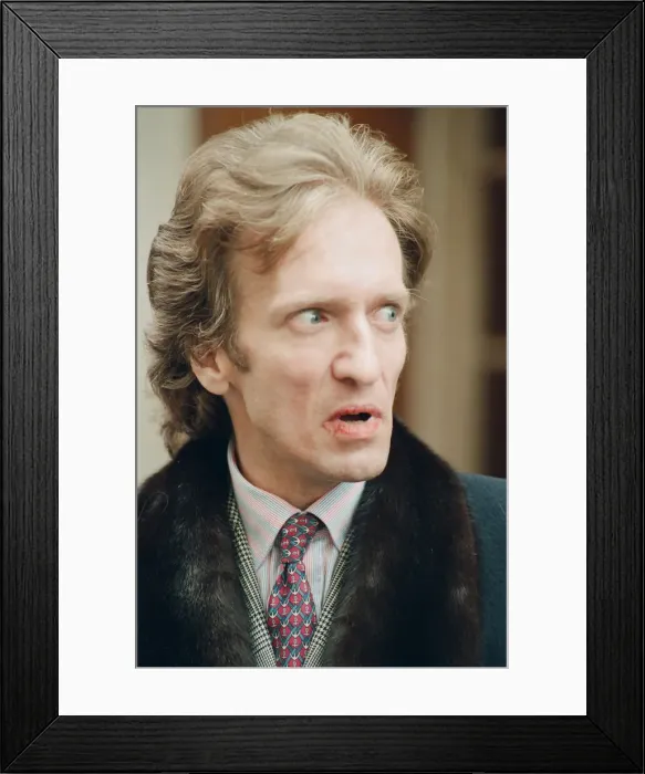 Framed Print : John Hervey, the seventh Marquess of Bristol, leaves St Marys Hospital in Paddington Framed Print : John Hervey, the seventh Marquess of Bristol, leaves St Marys Hospital in Paddington