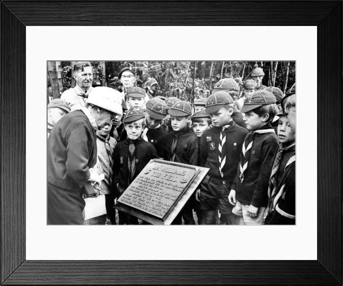 Framed Print : To commemorate the Golden Jubilee of the Wolf Cub section of the Coventry Boy Scouts Framed Print : To commemorate the Golden Jubilee of the Wolf Cub section of the Coventry Boy Scouts