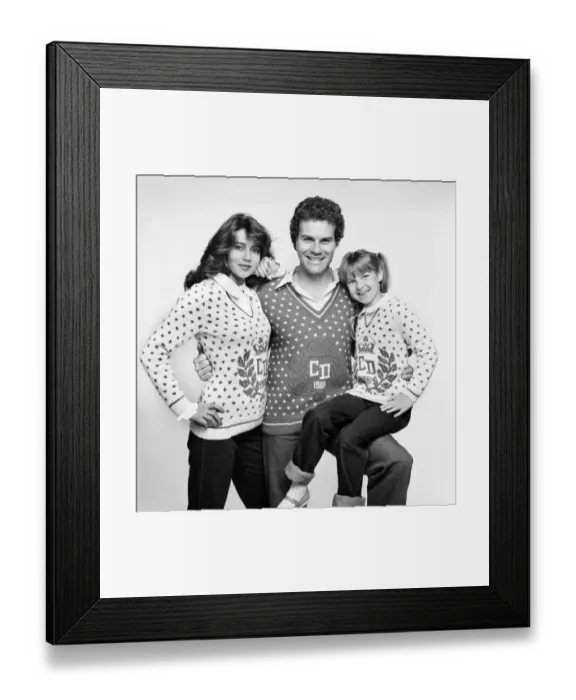 Framed Print : Clothing: Fashions: Royal Look Pattern: Models wearing patterned tops Framed Print : Clothing: Fashions: Royal Look Pattern: Models wearing patterned tops